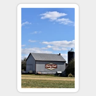 Cherry Crest barn Sticker